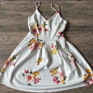 Floral Spaghetti Strap Dress